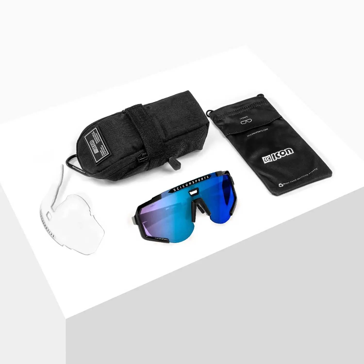 Scicon Sports Aeroscope Multimirror Sunglasses - FREE UK Shipping, FREE 365 Day Returns | Moto Central