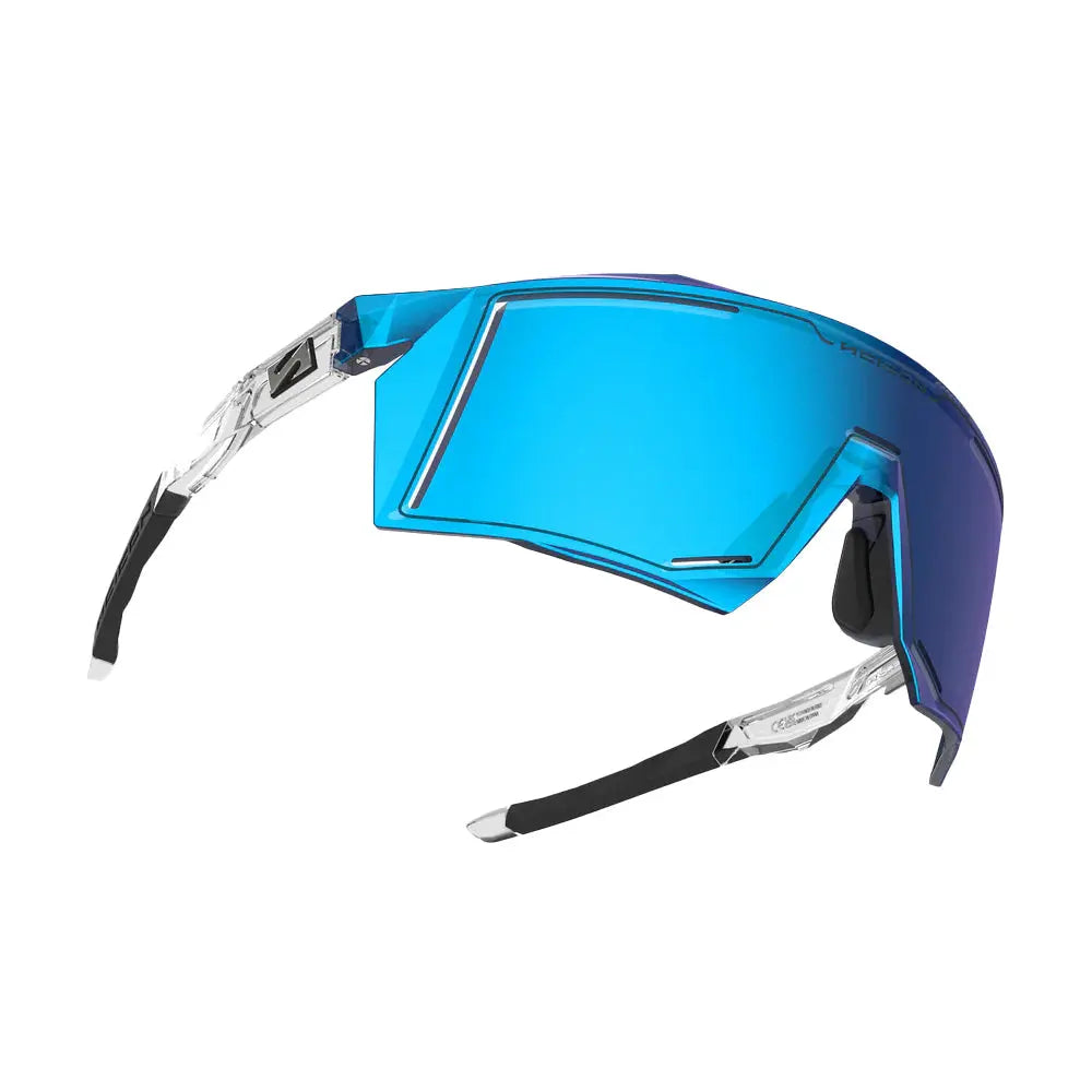 Scicon Sports Aerostorm Multimirror Sunglasses Blue - FREE UK Shipping, FREE 365 Day Returns | Moto Central