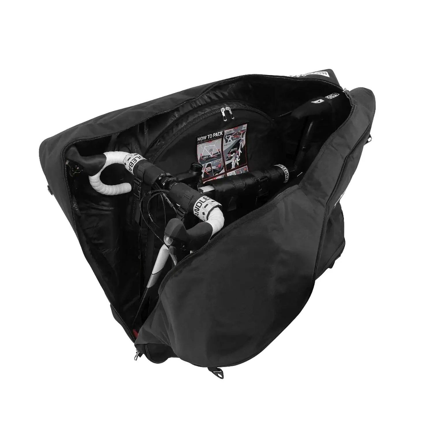 Scicon Sports Aerocomfort 3.0 Road Bike Travel Bag Black - 117 X 54 X 97 CM - FREE UK Shipping, FREE 365 Day Returns | Moto Central