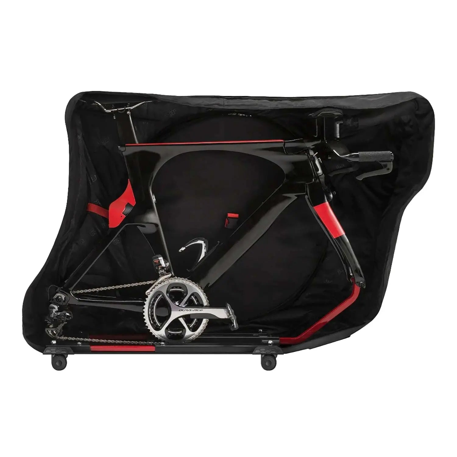 Scicon Sports Aerocomfort 3.0 Triathlon Bike Travel Bag Black - 132 X 50 X 97 CM - FREE UK Shipping, FREE 365 Day Returns | Moto Central