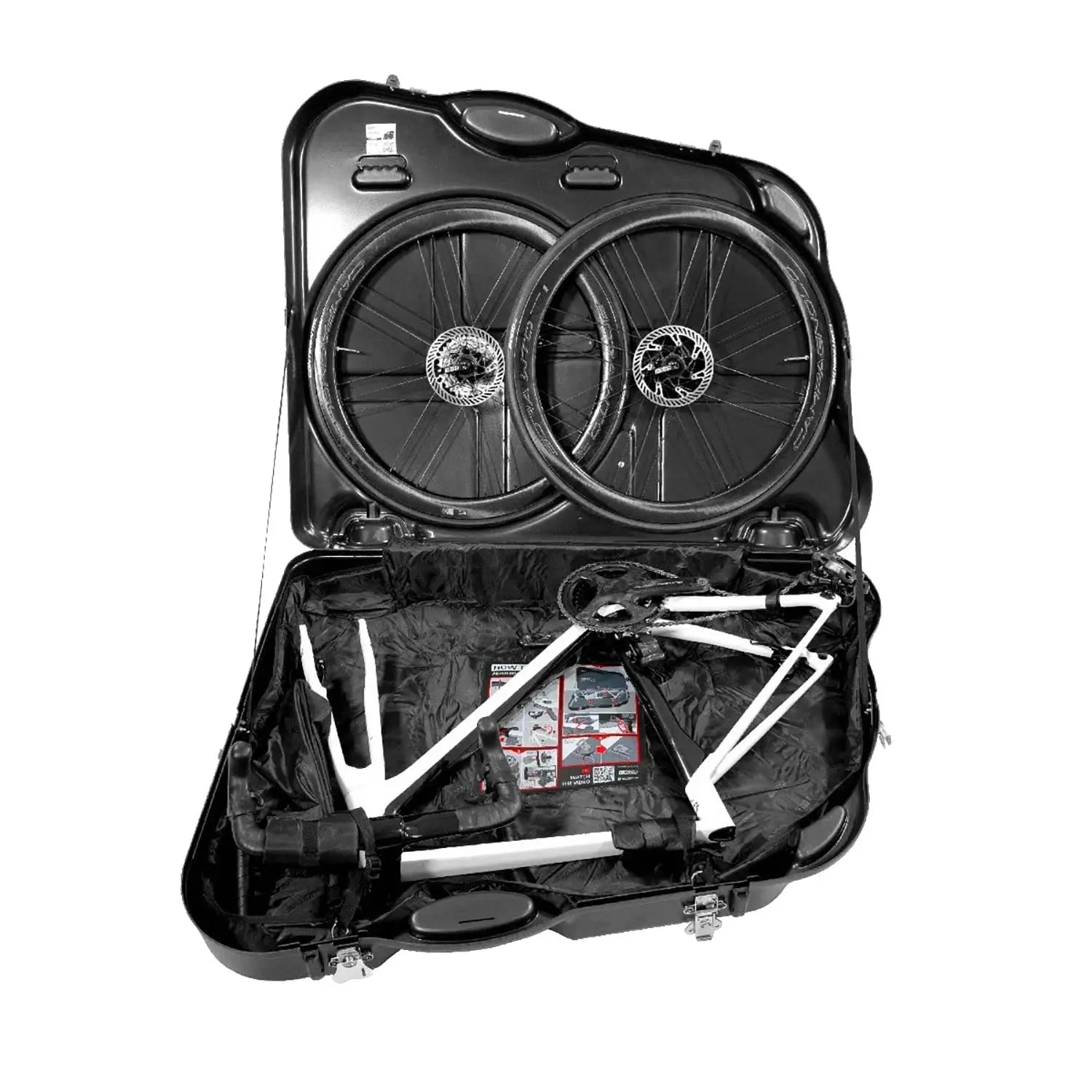Scicon Sports Aerotech Evolution X TSA Bike Travel Case Black - 2.2 L - FREE UK Shipping, FREE 365 Day Returns | Moto Central