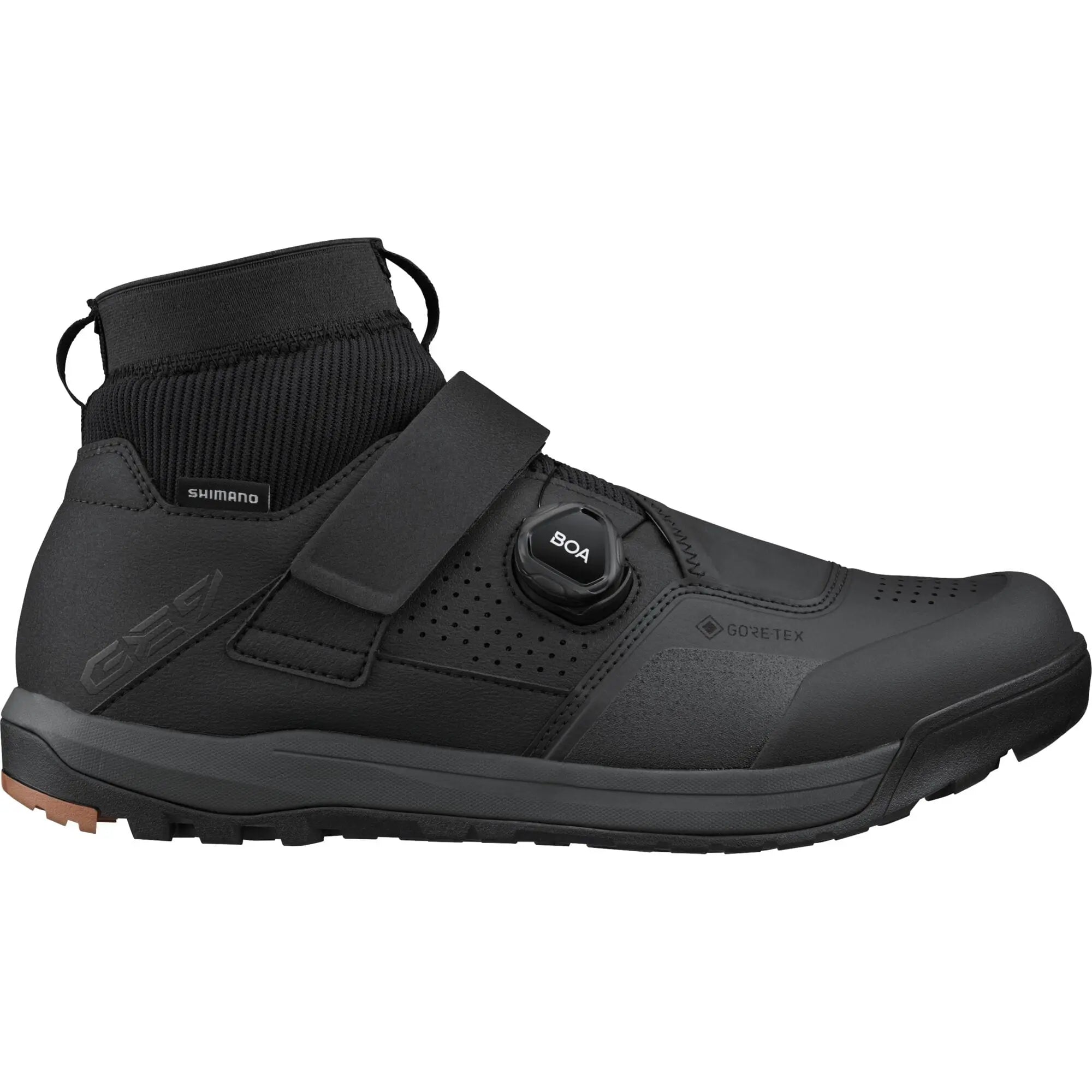 Shimano GE9 GE900 GORE-TEX Shoes Black - FREE UK Shipping, FREE 365 Day Returns | Moto Central
