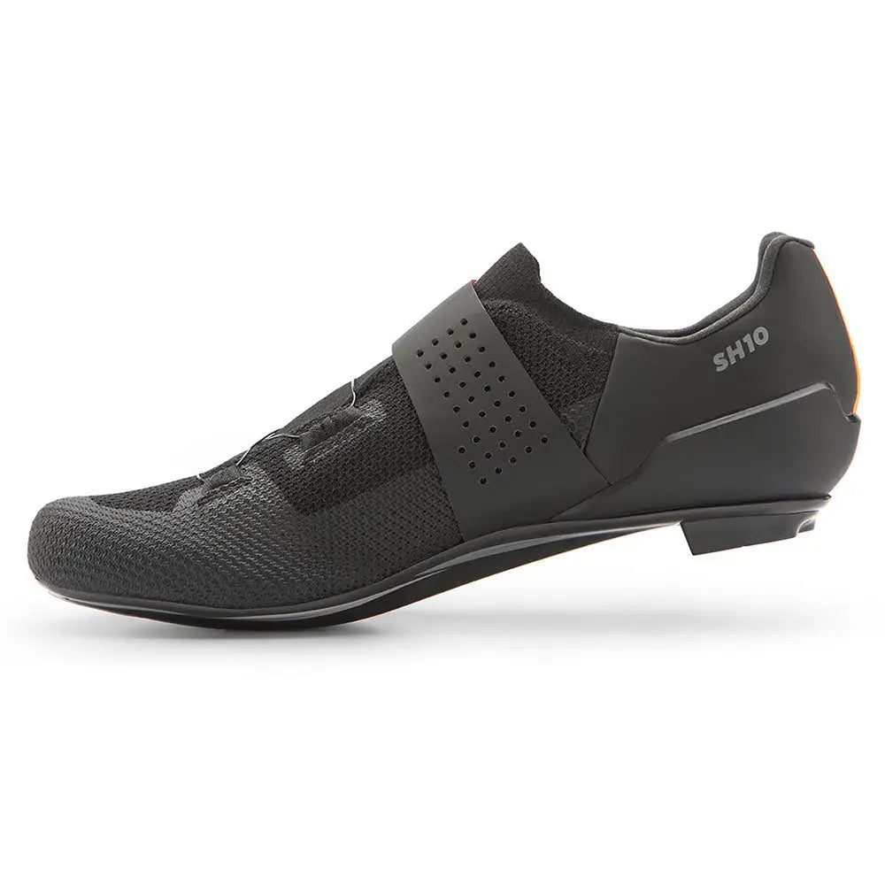 DMT SH10 Road Shoes Black - FREE UK Shipping, FREE 365 Day Returns | Moto Central