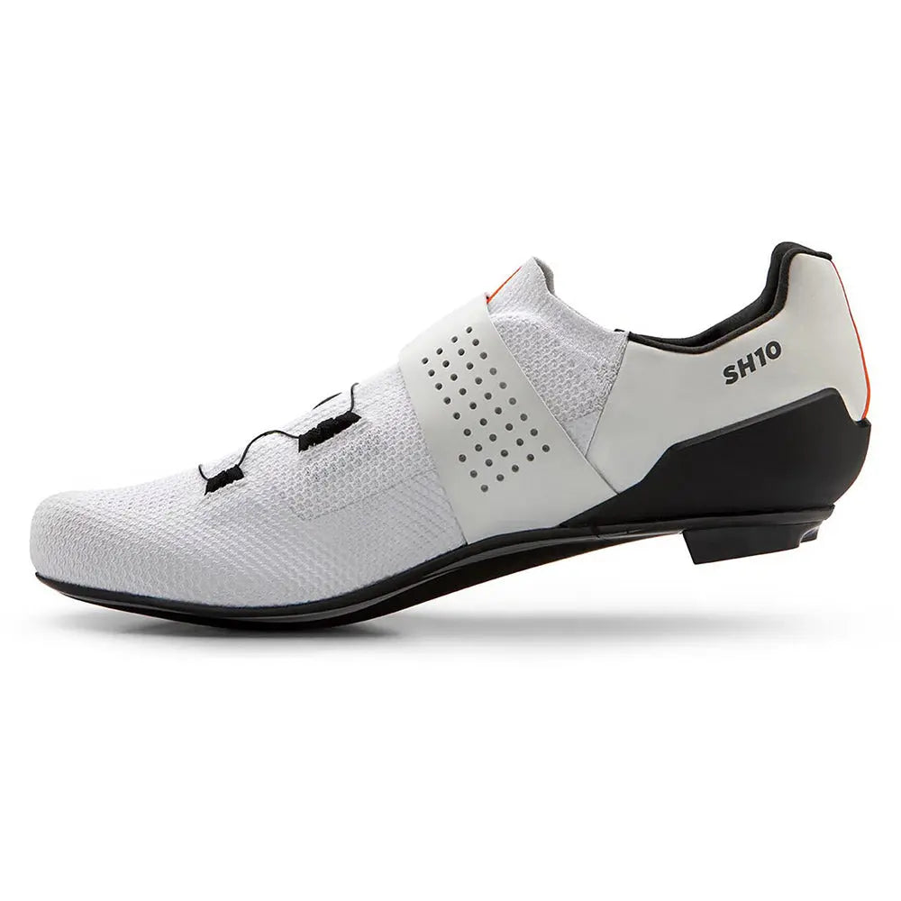 DMT SH10 Road Shoes White - FREE UK Shipping, FREE 365 Day Returns | Moto Central