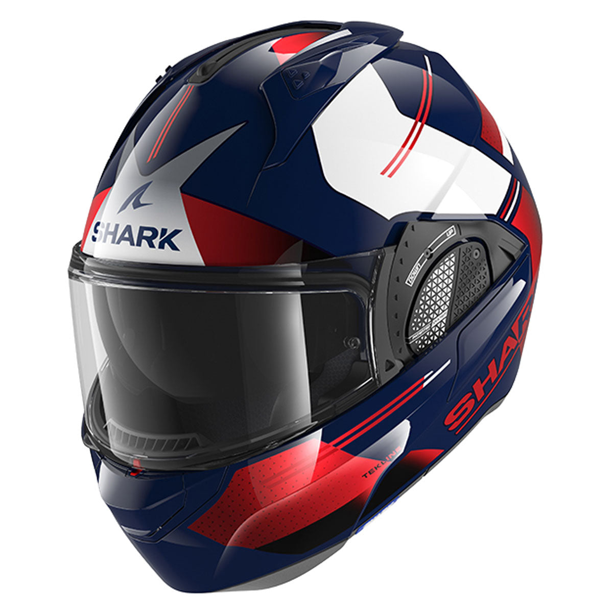 Shark Evo GT Tekline Blue / White / Red