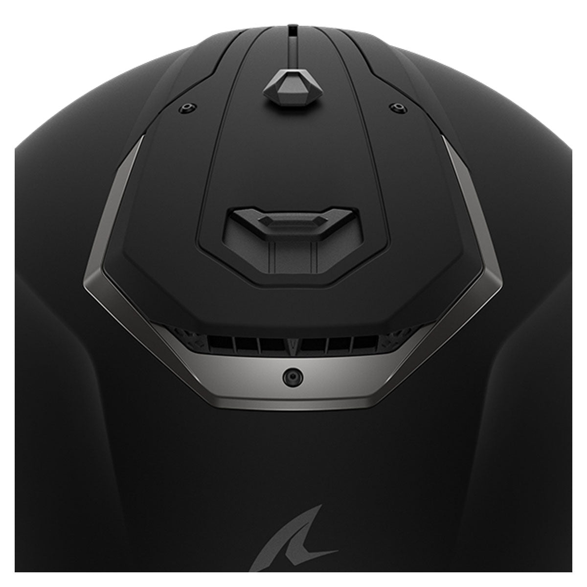 Shark High Vent Dark Chrome / Matt Black For Spartan RS Helmets
