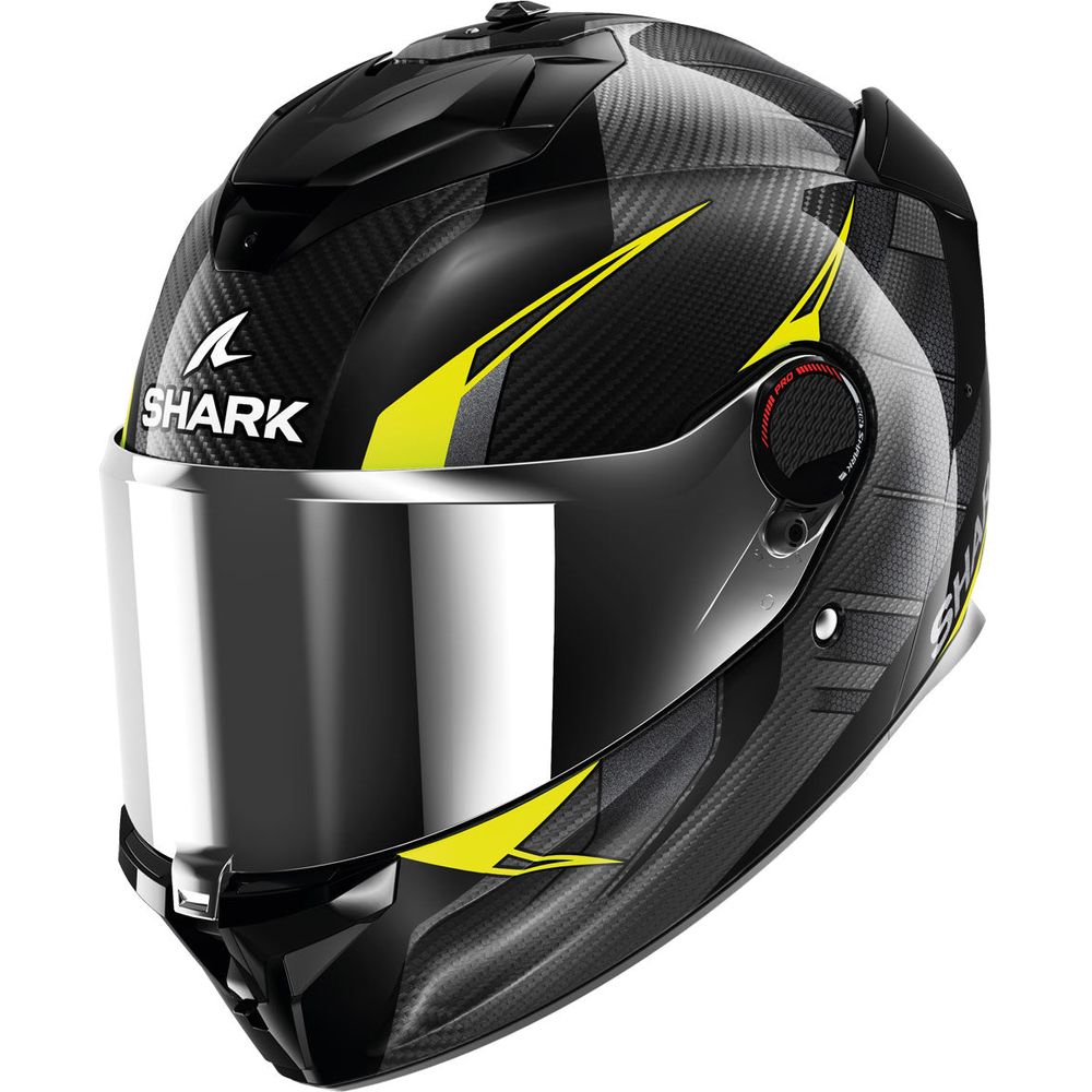 Shark Spartan GT PRO Carbon Kultram Black / Yellow
