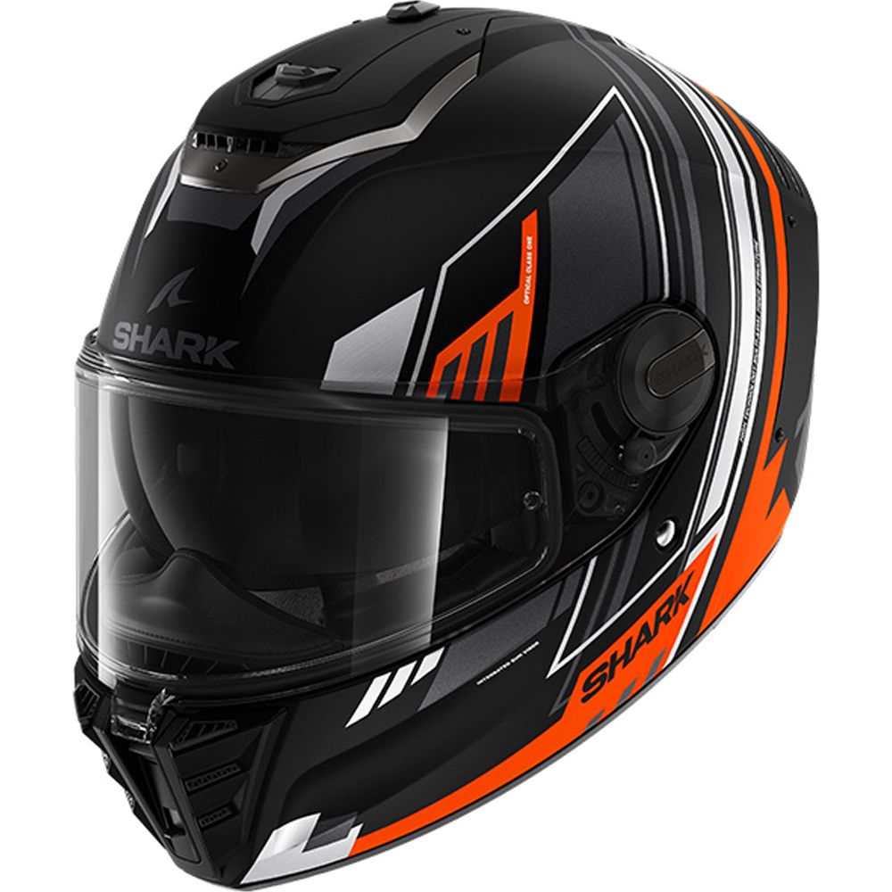 Shark Spartan RS Byhron Matt Black / Orange