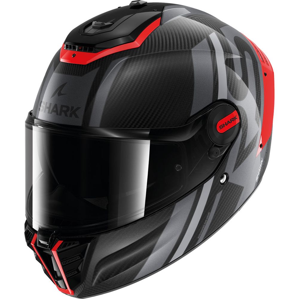 Shark Spartan RS Carbon Shawn Black / Red / Anthracite