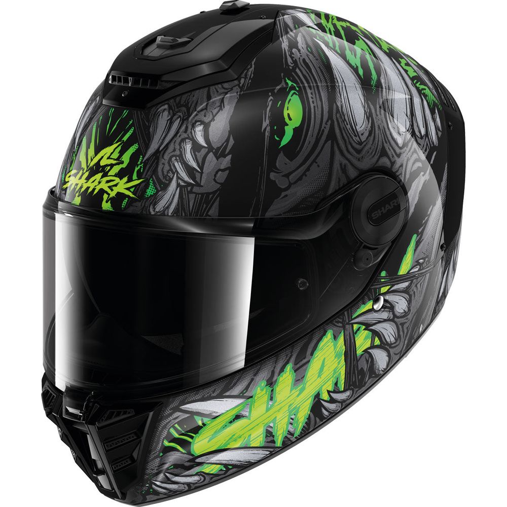 Shark Spartan RS Shaytan Black / Green / Anthracite