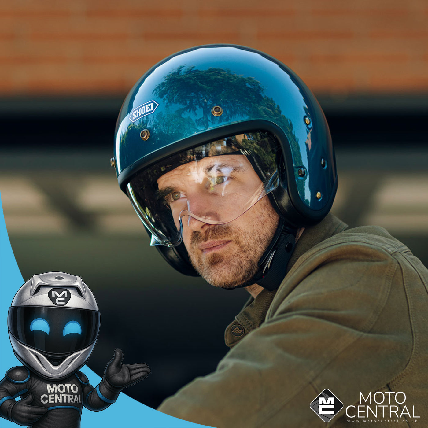 Shoei J.O2 Matt Brown FREE UK Delivery, FREE 365 Day Returns | Moto Central