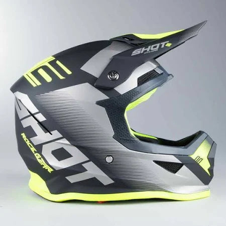 Shot Furious MX Trust Black / Matt Neon Yellow