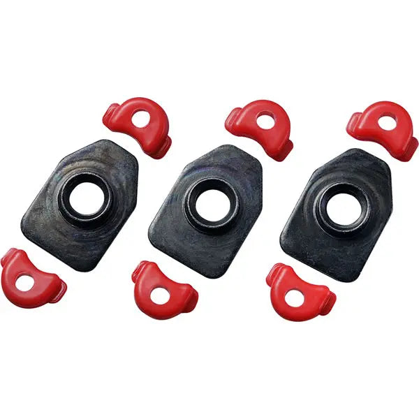 Shimano Cleat Nut Set RC9 Set Black For One Shoe - FREE UK Shipping, FREE 365 Day Returns | Moto Central