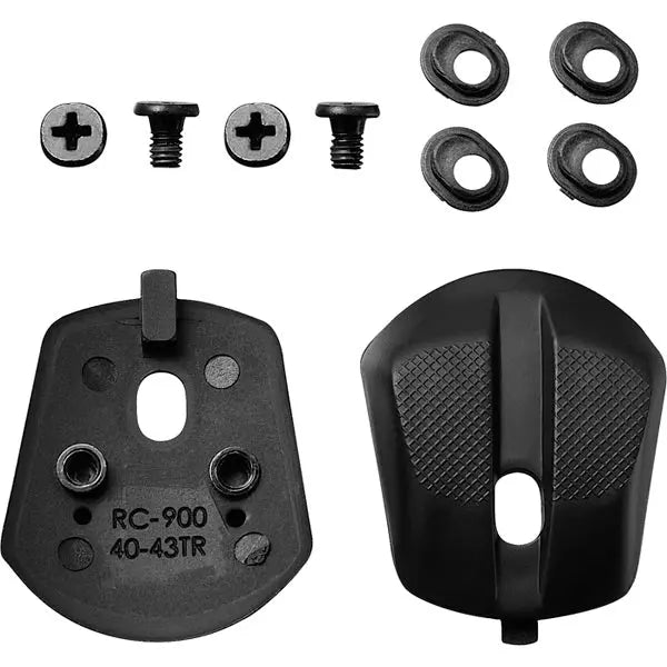 Shimano RC9 Heel Pad Set Black - FREE UK Shipping, FREE 365 Day Returns | Moto Central