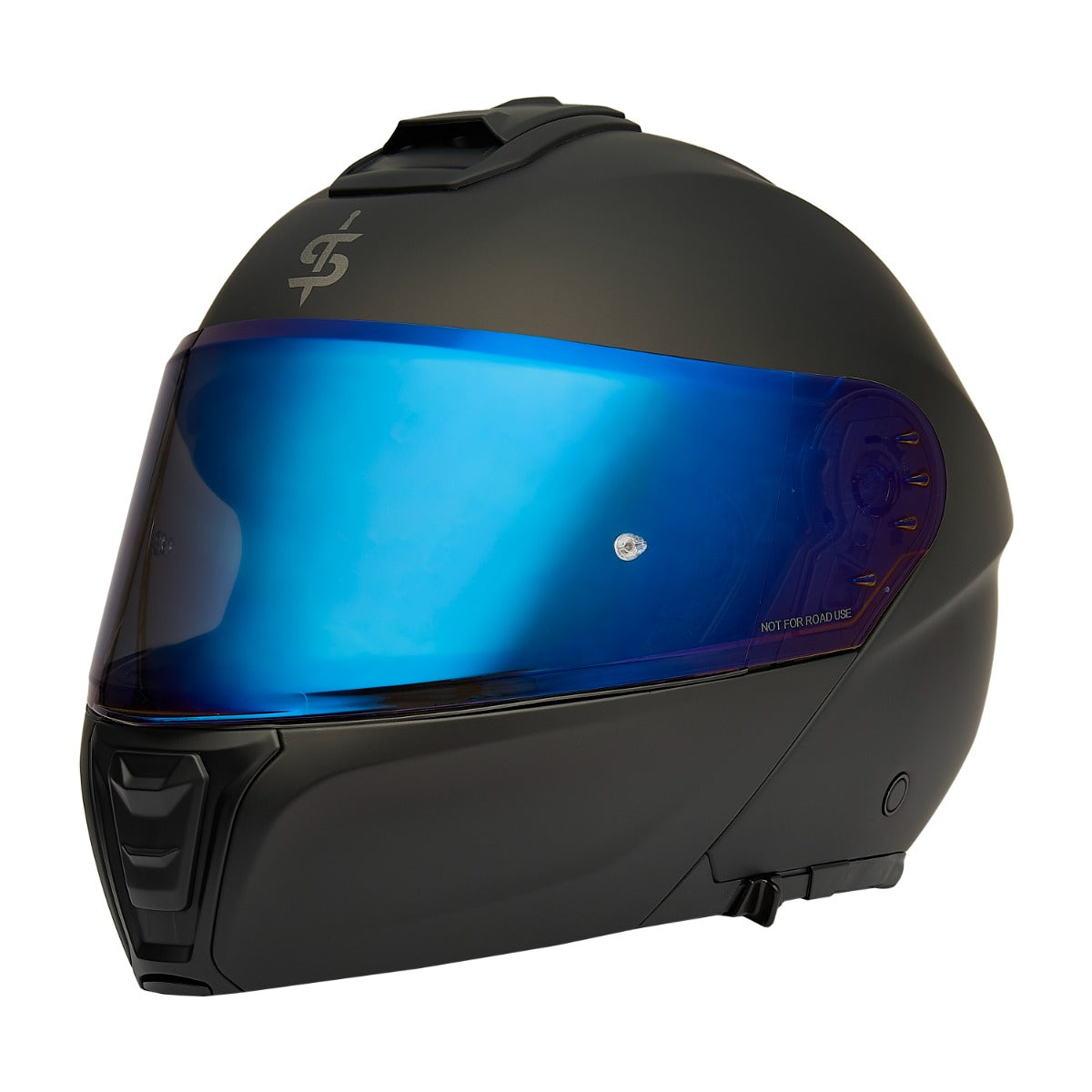 Spada Sirius Helmet Visor Blue FREE UK Delivery, FREE 365 Day Returns | Moto Central