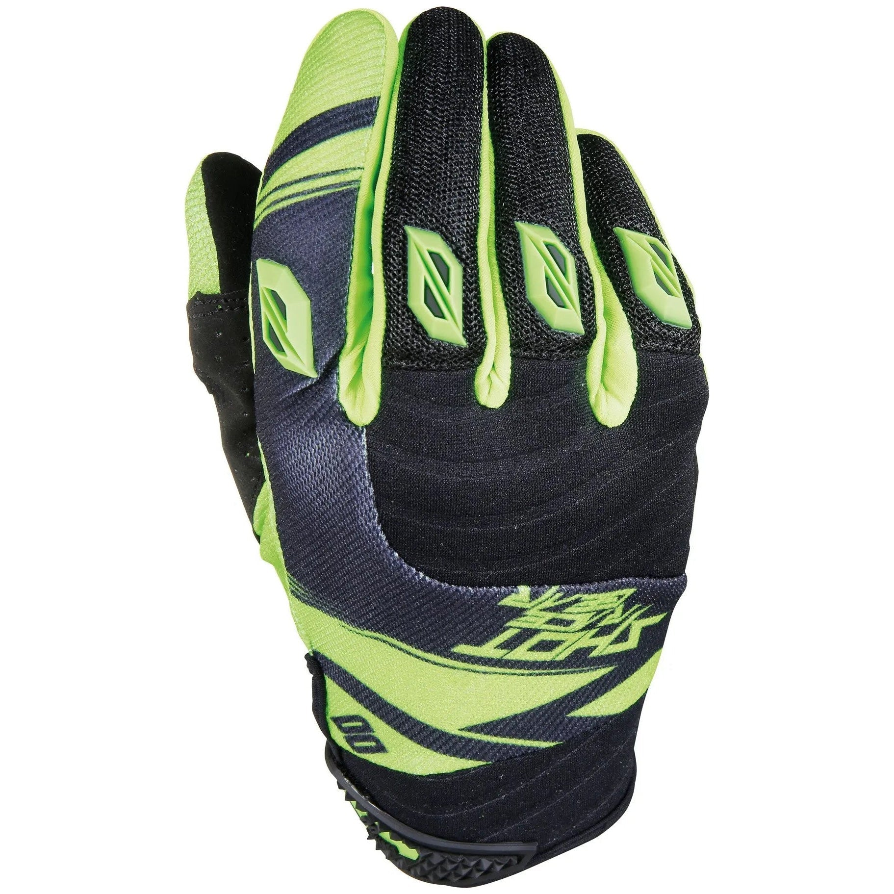 Shot Contact Claw Gloves Neon Green - FREE UK Shipping, FREE 365 Day Returns | Moto Central