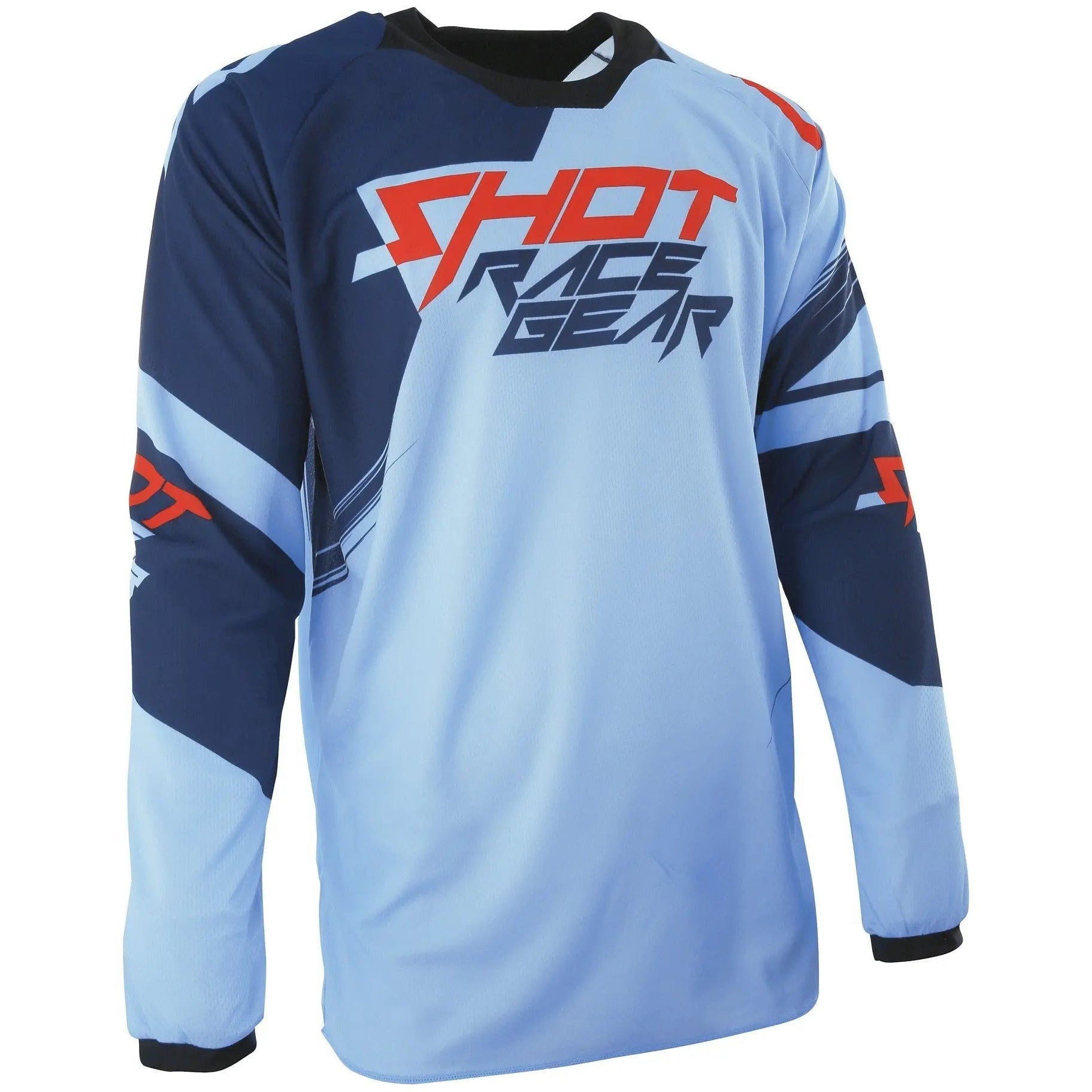 Shot Contact Claw MX Jersey Blue - FREE UK Shipping, FREE 365 Day Returns | Moto Central