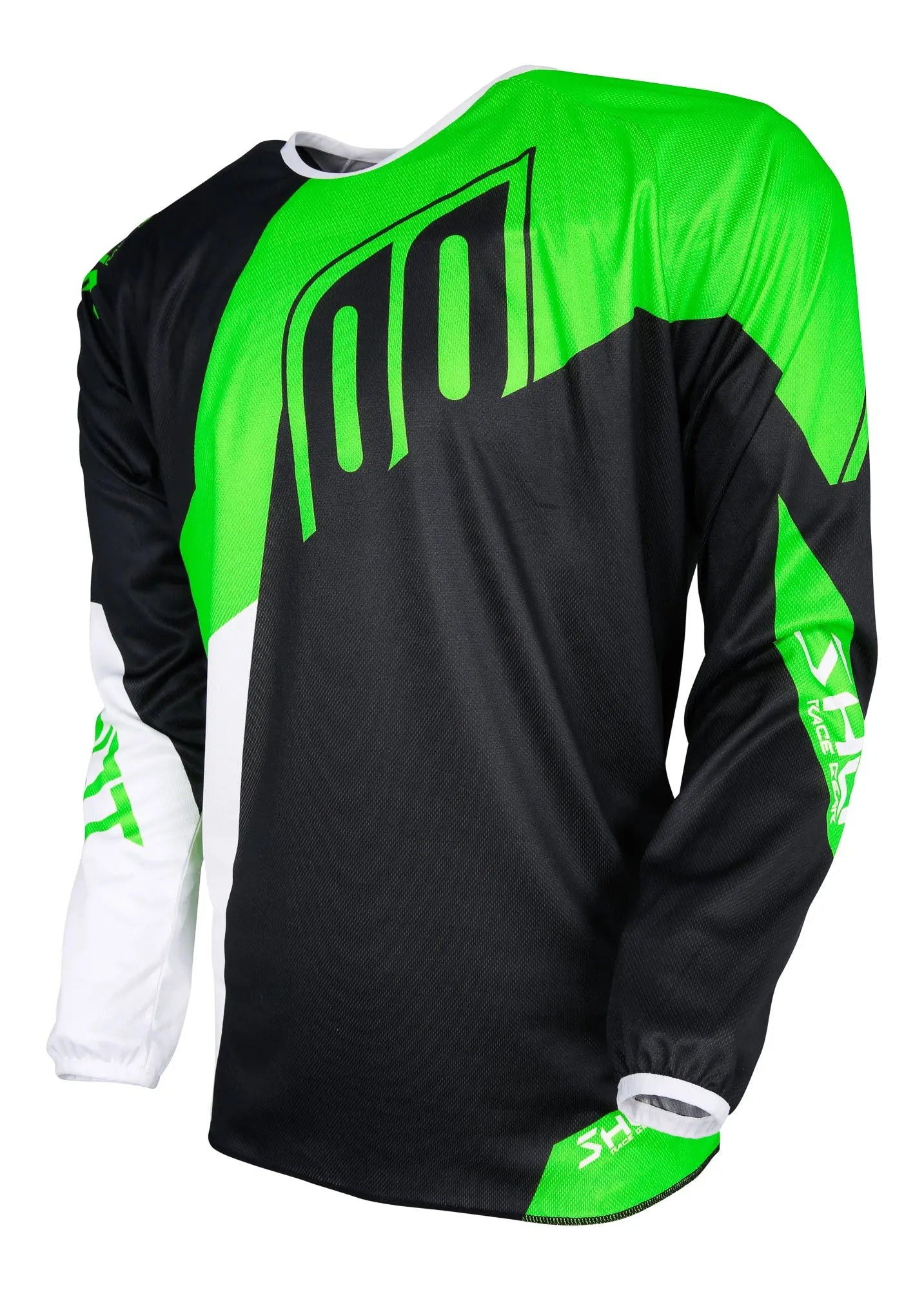 Shot Devo Alert MX Jersey Green - FREE UK Shipping, FREE 365 Day Returns | Moto Central