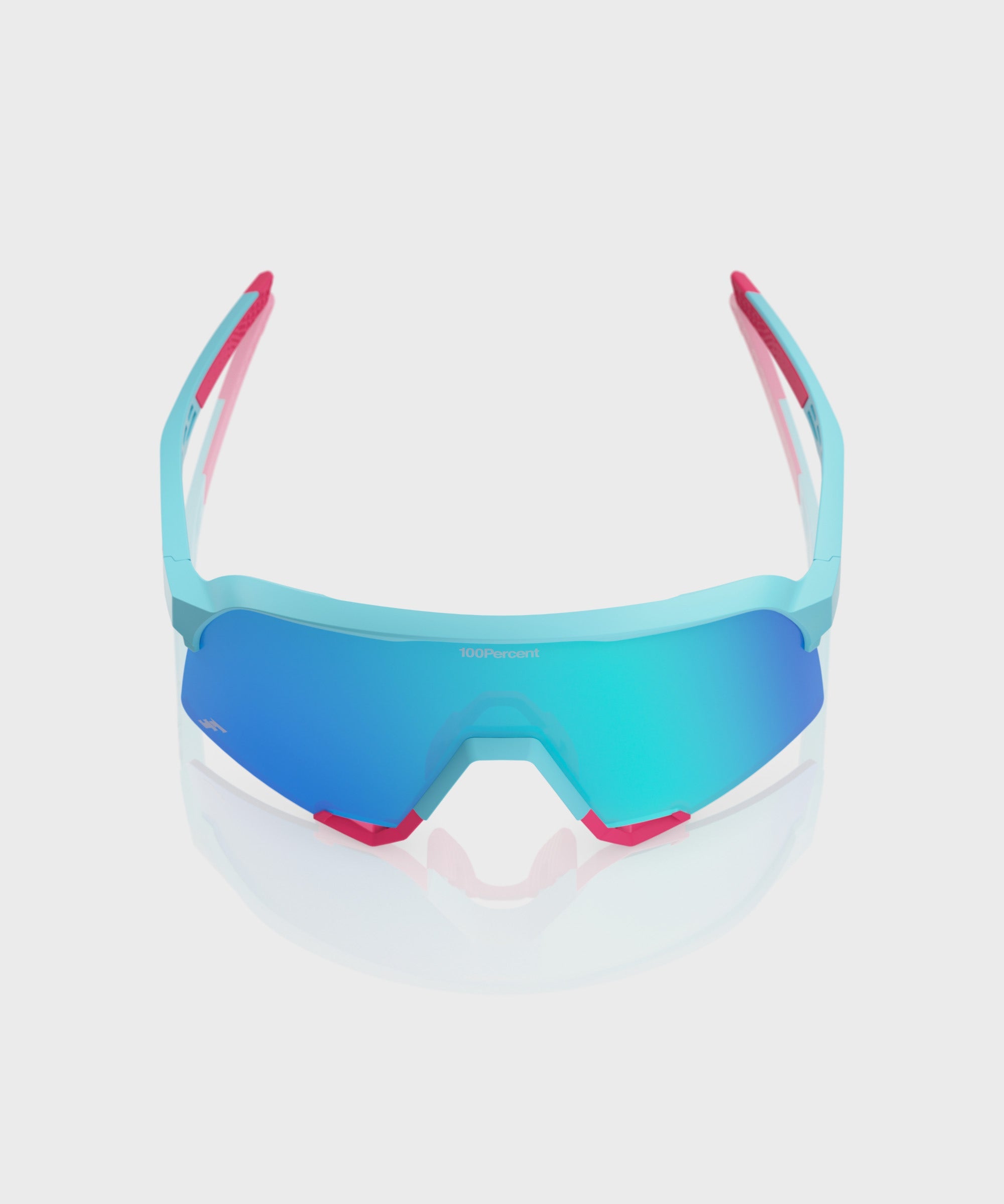 100% S3 LE Tatis 4 Glasses Soft Tact Blue / Blue Topaz Mirror Lens - FREE UK Shipping, FREE 365 Day Returns | Moto Central