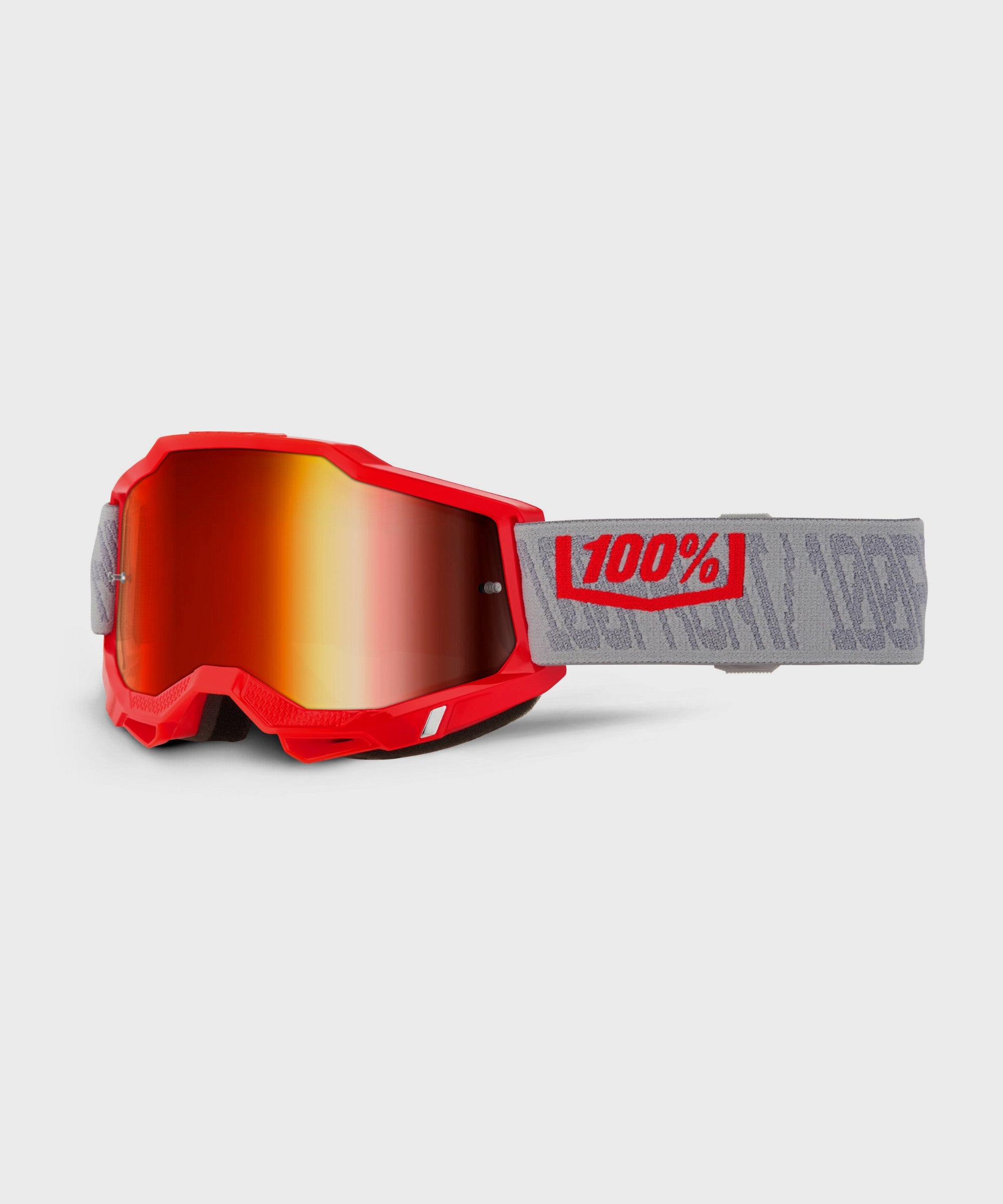 100% Accuri 2 Goggle Gatorback / Red Mirror Lens - FREE UK Shipping, FREE 365 Day Returns | Moto Central