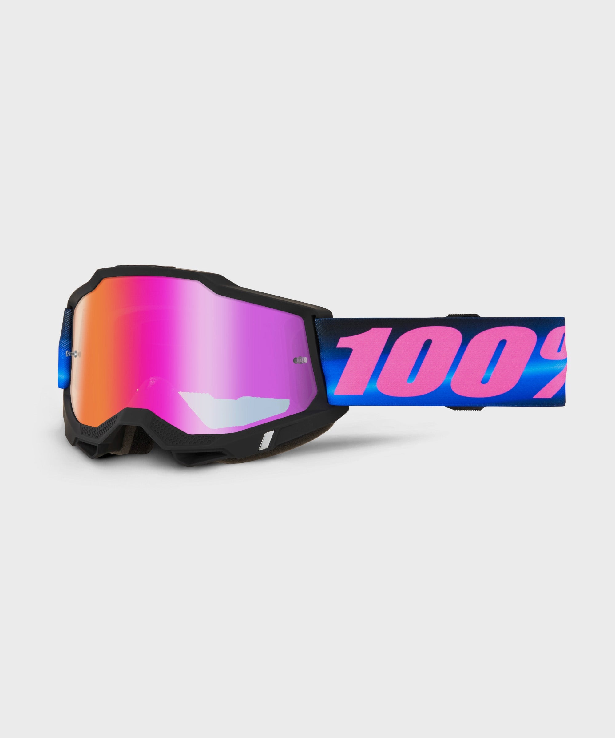 100% Accuri 2 Goggle Superdome / Dark Red Mirror Lens - FREE UK Shipping, FREE 365 Day Returns | Moto Central