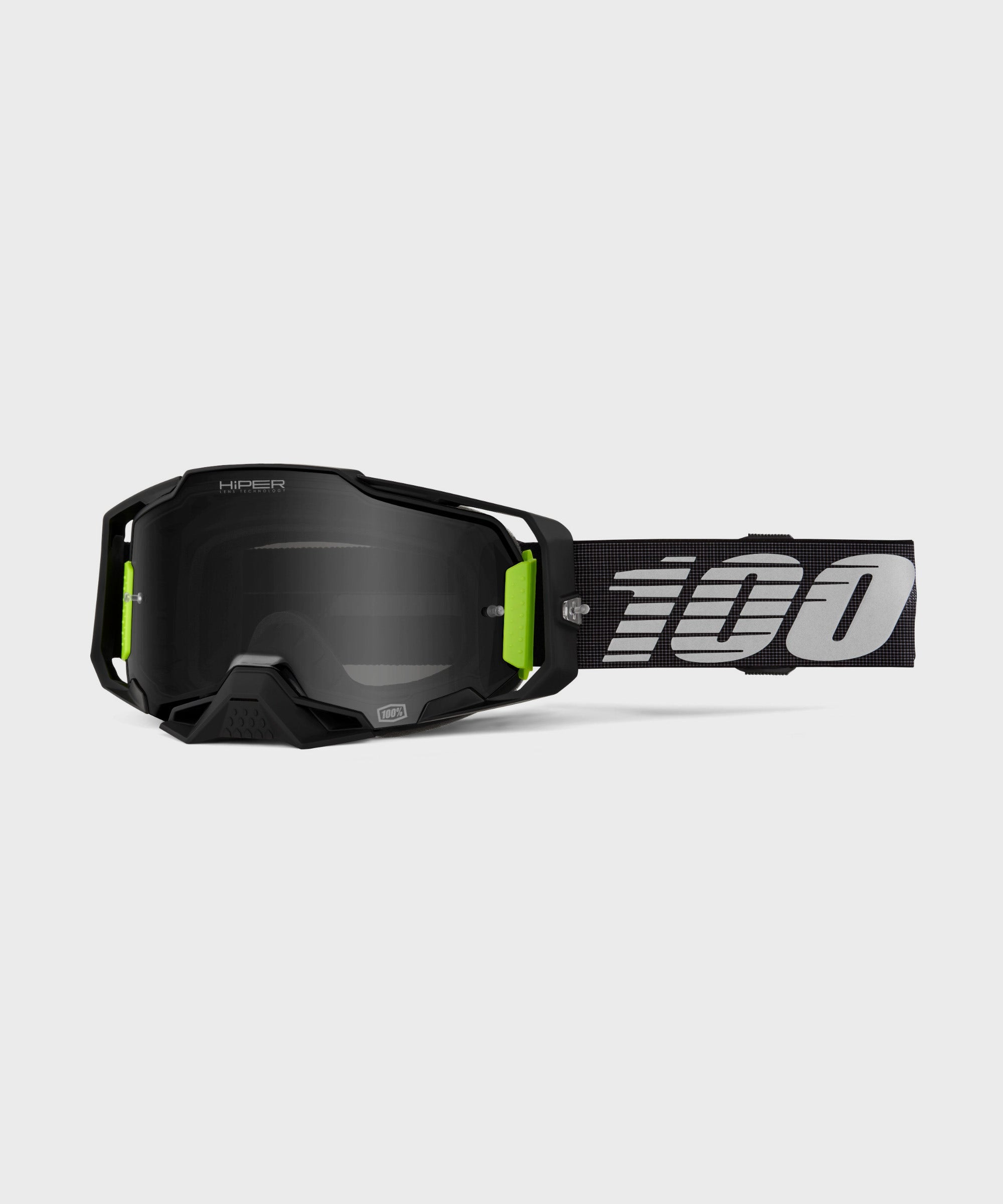 100% Armega Goggle Tetsumi / HiPER Black Mirror Lens - FREE UK Shipping, FREE 365 Day Returns | Moto Central