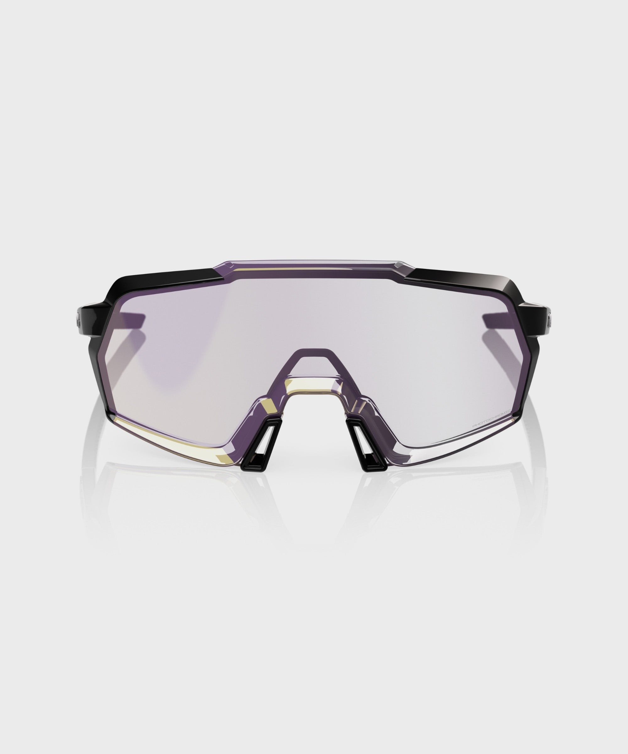 100% Korbin Glasses Gloss Black / Purple Mirror Photochromic Lens - FREE UK Shipping, FREE 365 Day Returns | Moto Central