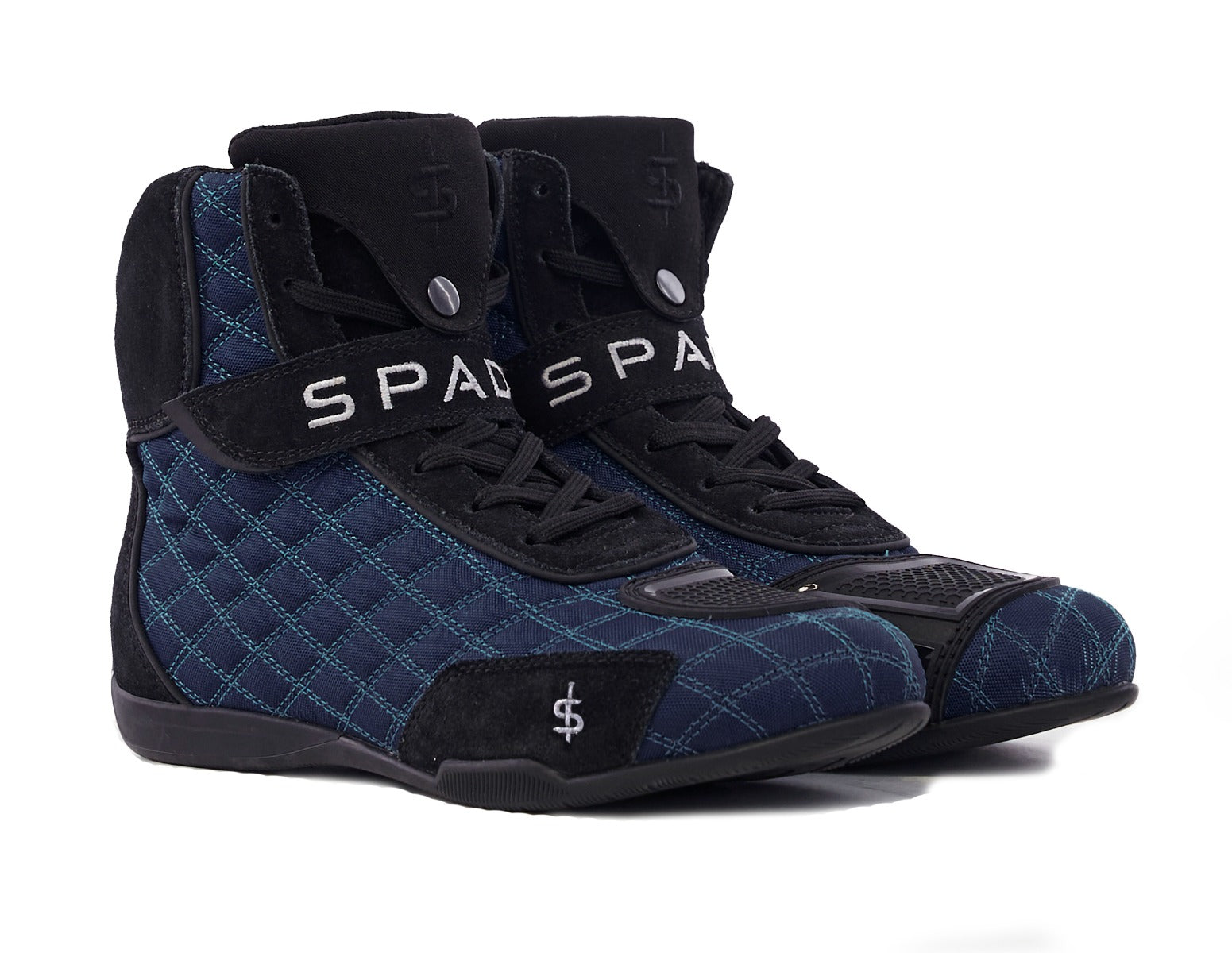 Spada Circuit CE Race Boots Navy Blue FREE UK Delivery, FREE 365 Day Returns | Moto Central
