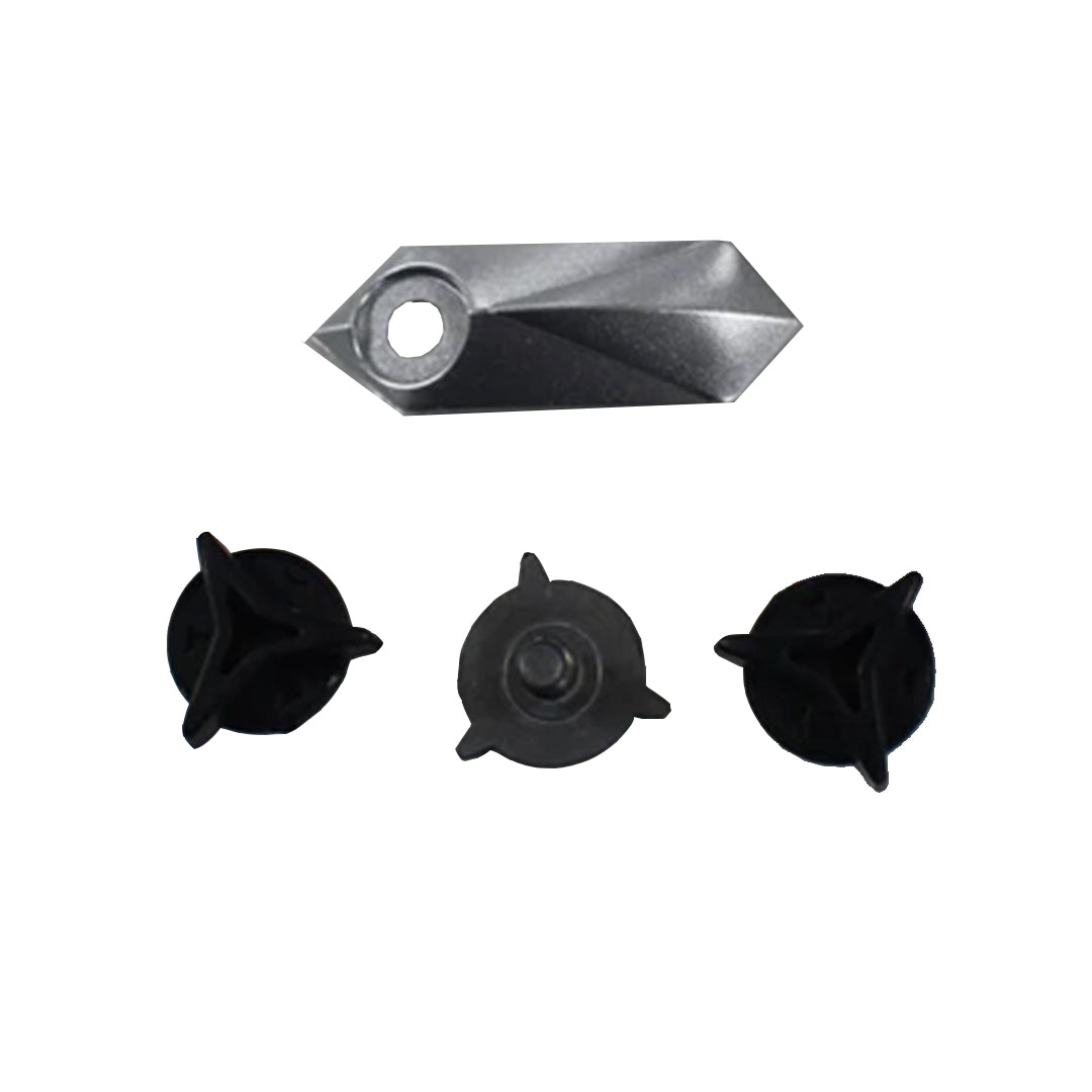 Spada Rock / Storm Peak Screw Set Black FREE UK Delivery, FREE 365 Day Returns | Moto Central