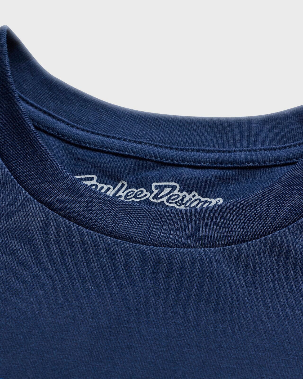 Troy Lee Designs Signature Cycle T-Shirt Navy / Aero - FREE UK Shipping, FREE 365 Day Returns | Moto Central