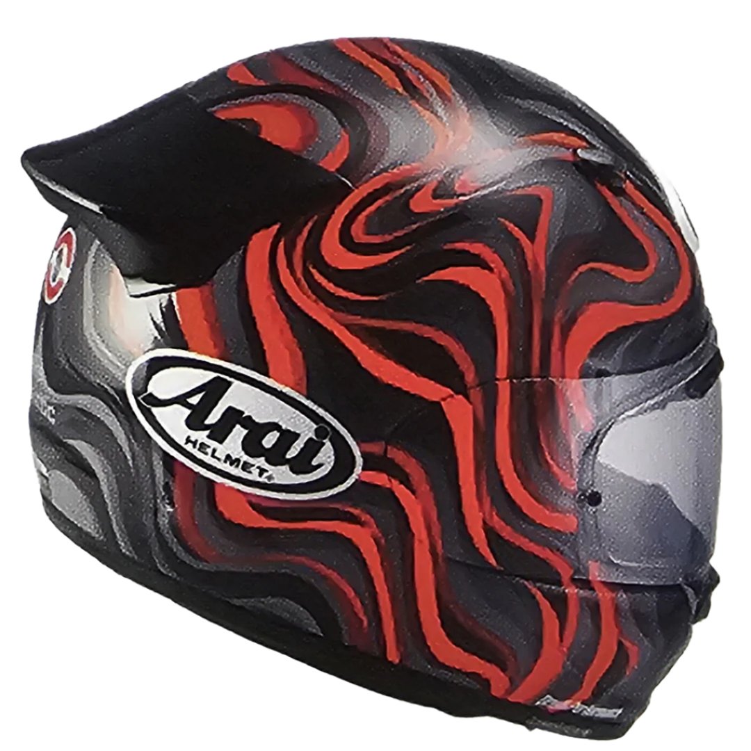 Arai Quantic Swirl Red