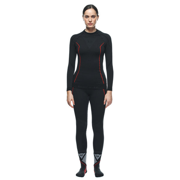 Dainese Thermo Ladies Long Sleeves Base Layer Top Black
