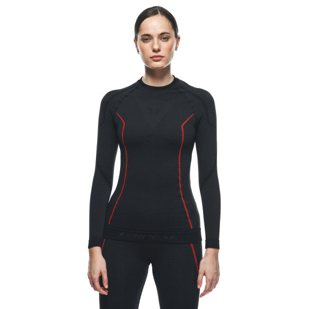 Dainese Thermo Ladies Long Sleeves Base Layer Top Black
