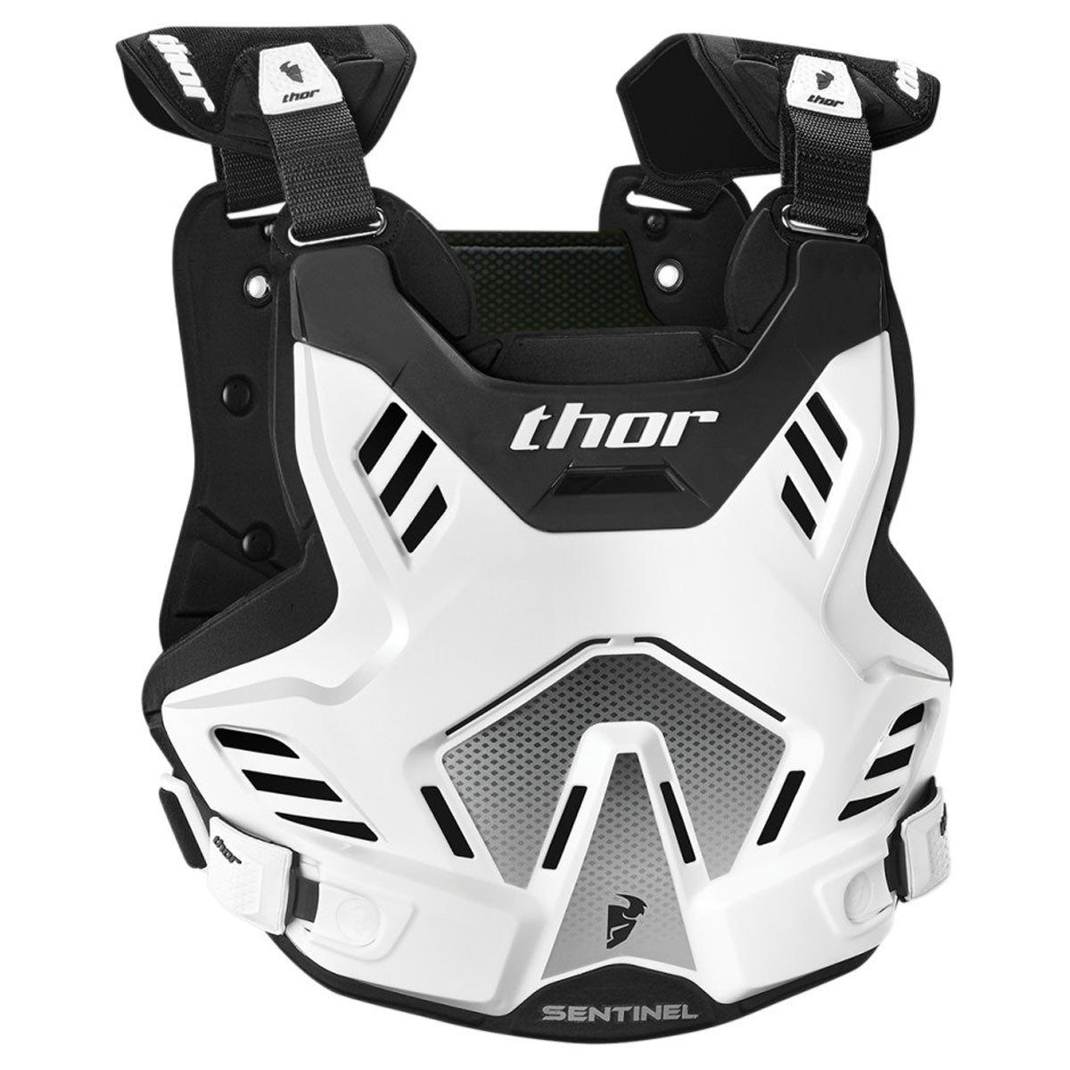 Thor Sentinel GP Chest Protector White / Black
