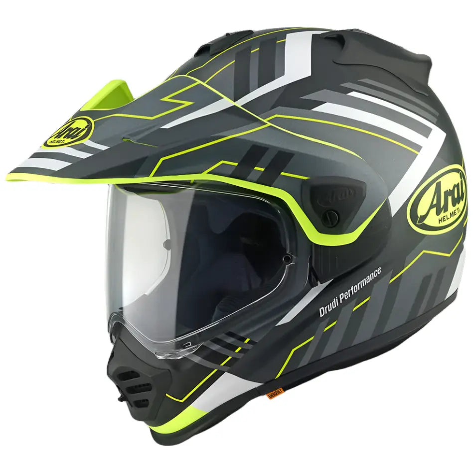 Arai Tour-X 5 MX Trail Yellow / Grey / Black  - FREE UK Shipping, FREE 365 Day Returns | Moto Central