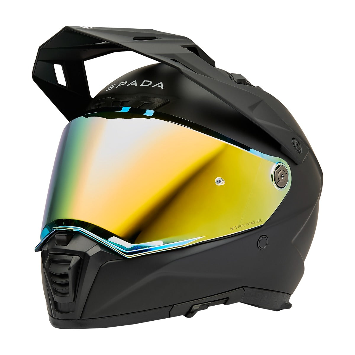 Spada Trailhawk Helmet Visor Revo Gold FREE UK Delivery, FREE 365 Day Returns | Moto Central