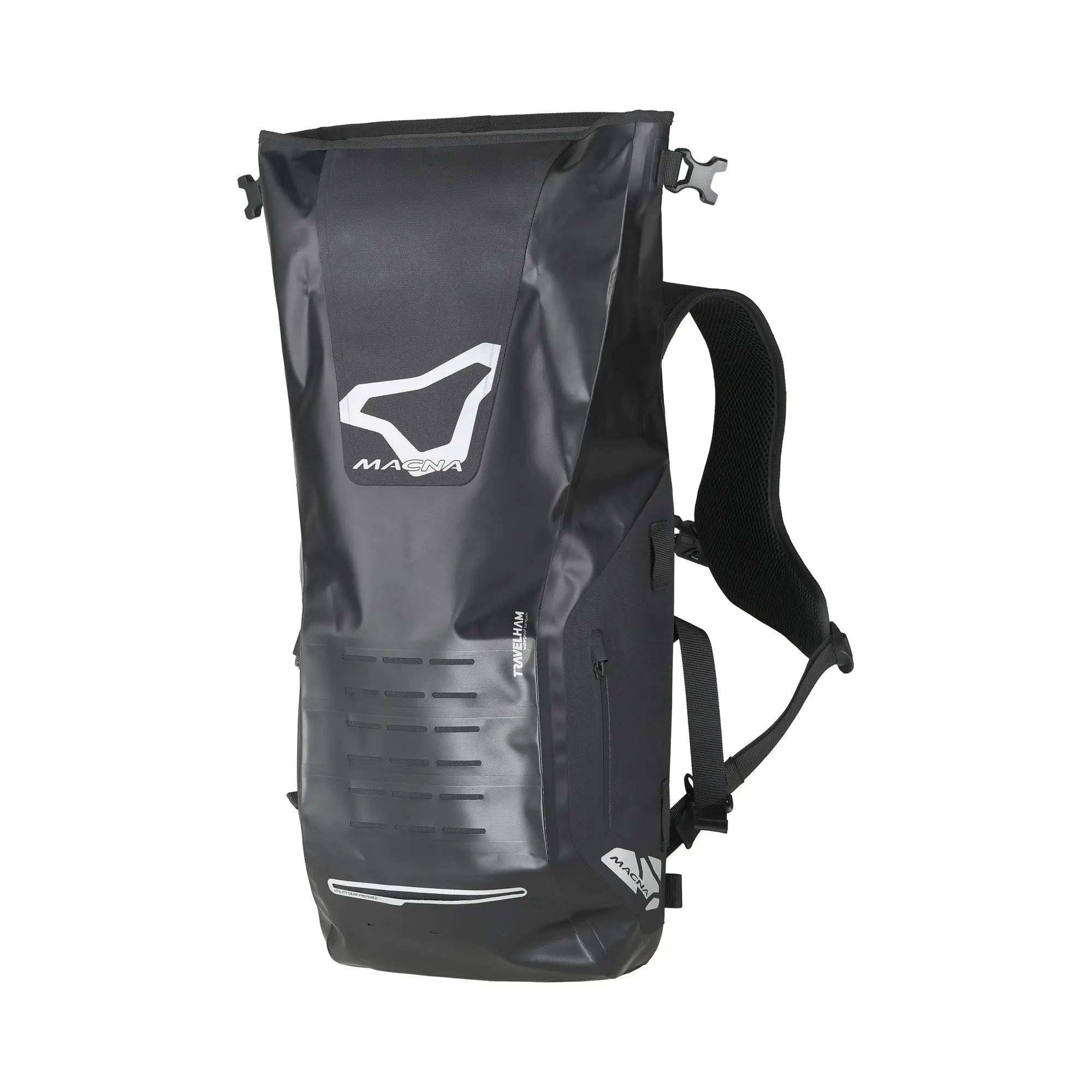 Macna MUBP Travelham Backpack Black FREE UK Delivery, FREE 365 Day Returns | Moto Central