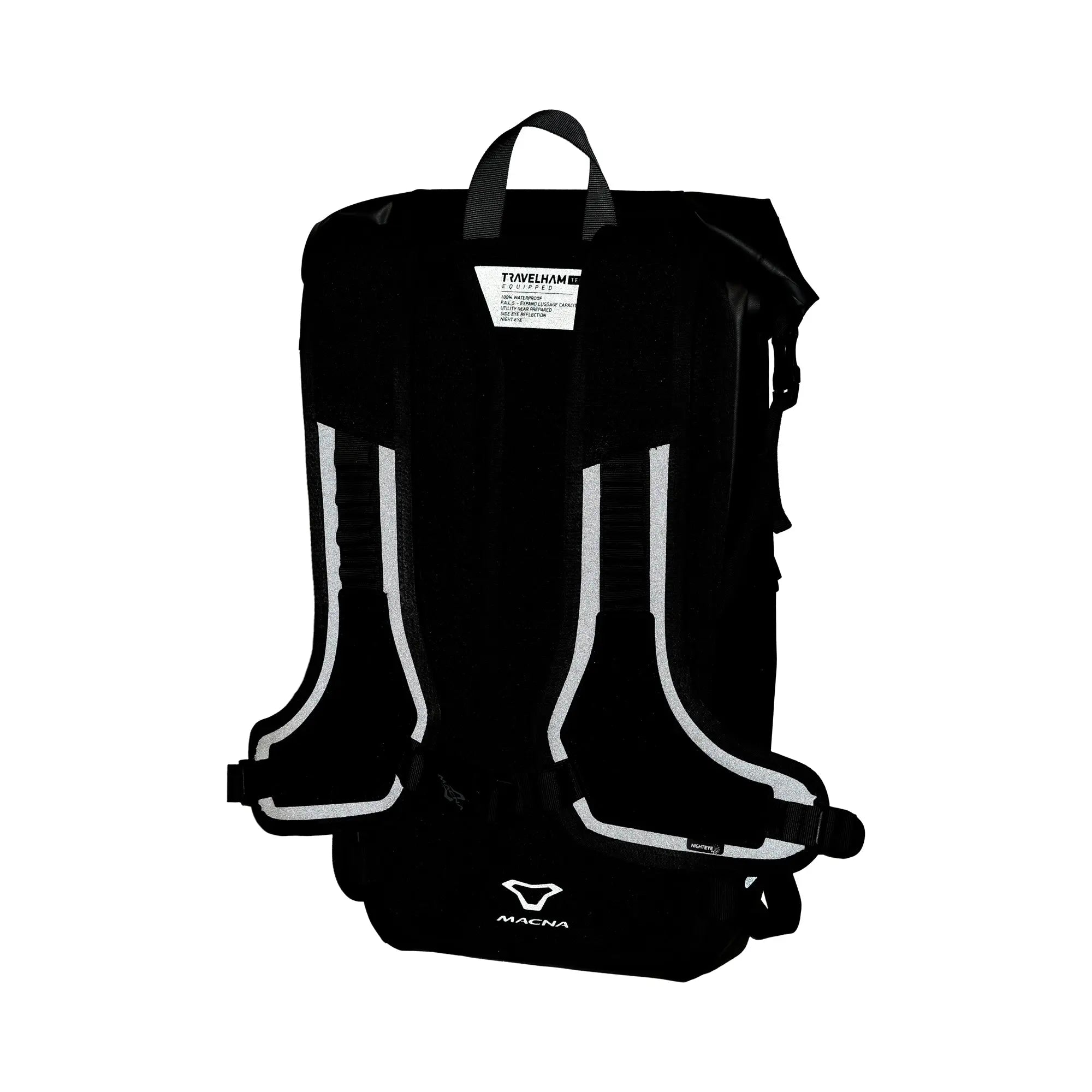 Macna MUBP Travelham Backpack Black FREE UK Delivery, FREE 365 Day Returns | Moto Central