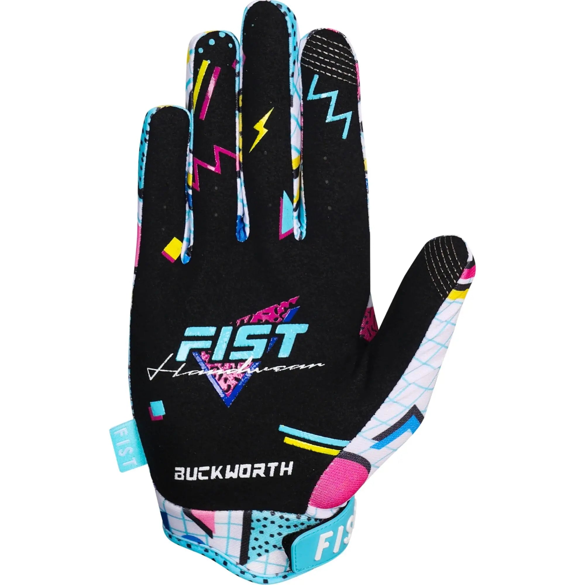 Fist Handwear Chapter 29 Andy Buckworth Eighties Cycling Gloves White - FREE UK Shipping, FREE 365 Day Returns | Moto Central