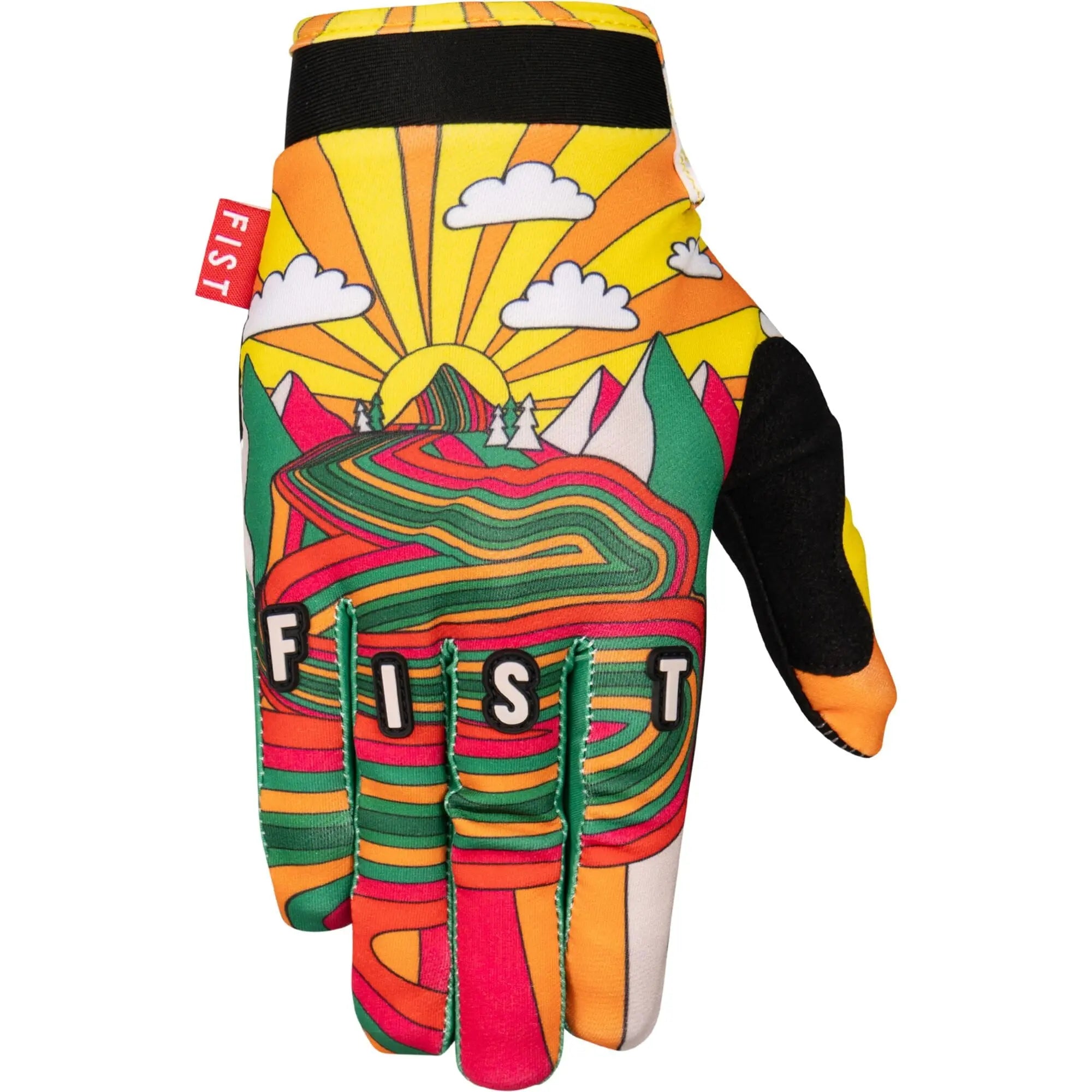 Fist Handwear Chapter 25 Scott Walkin On Sunshine Gloves Multicolour - FREE UK Shipping, FREE 365 Day Returns | Moto Central