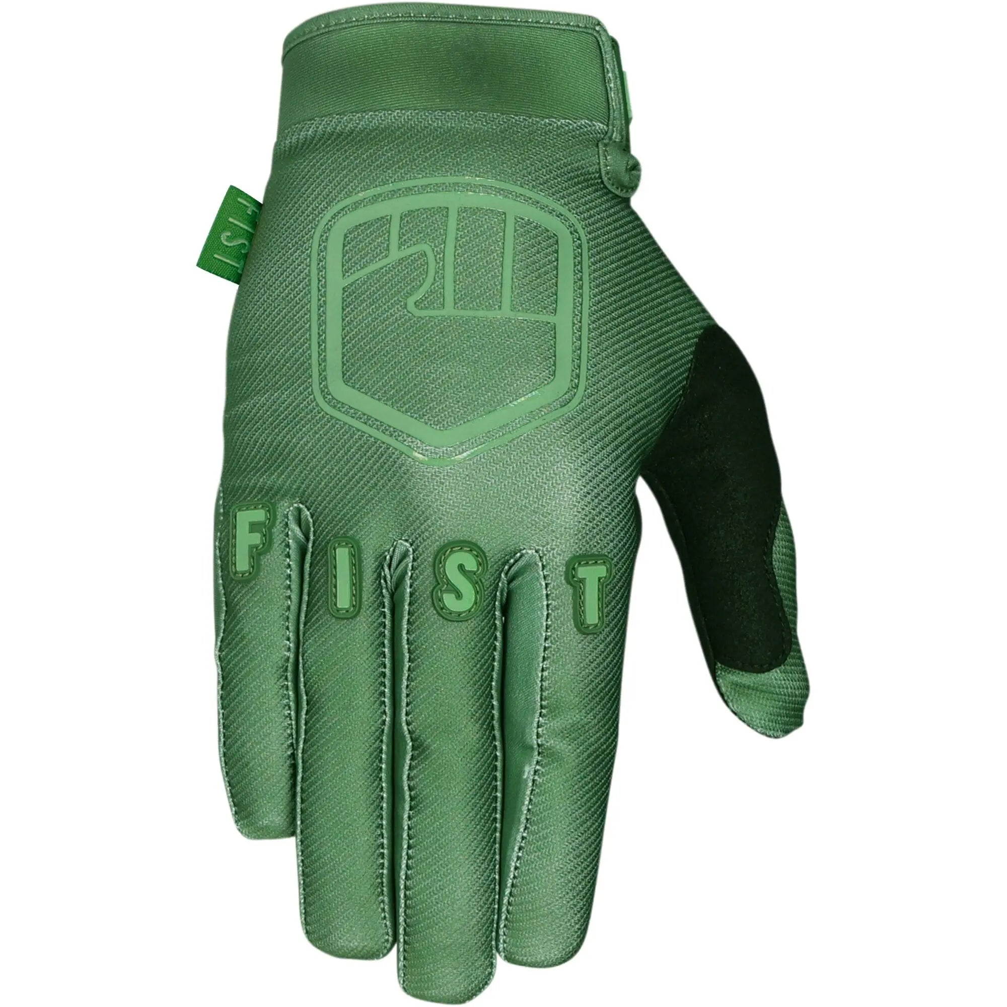 Fist Handwear Stocker Earth Cycling Gloves Green - FREE UK Shipping, FREE 365 Day Returns | Moto Central