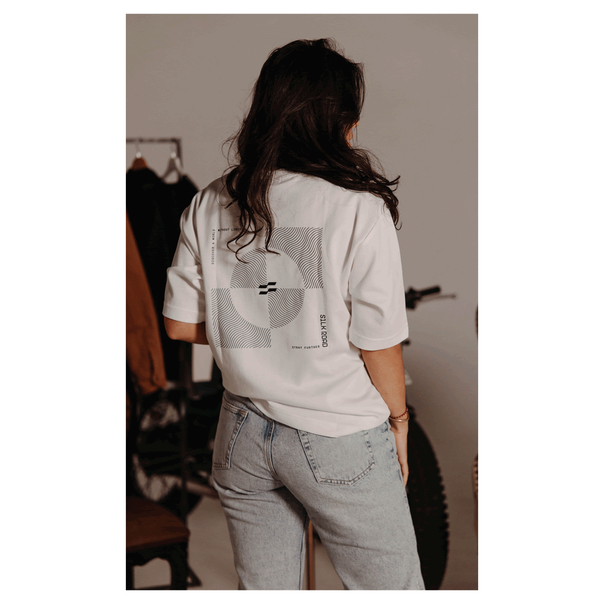 Silk Road Box Core T-Shirt Bone