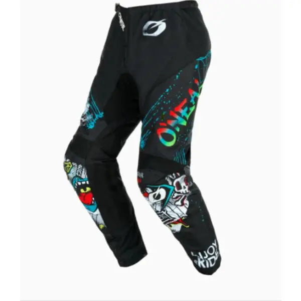 O'Neal Element Rancid V24 Youth Cycling Trousers Black / White - FREE UK Shipping, FREE 365 Day Returns | Moto Central
