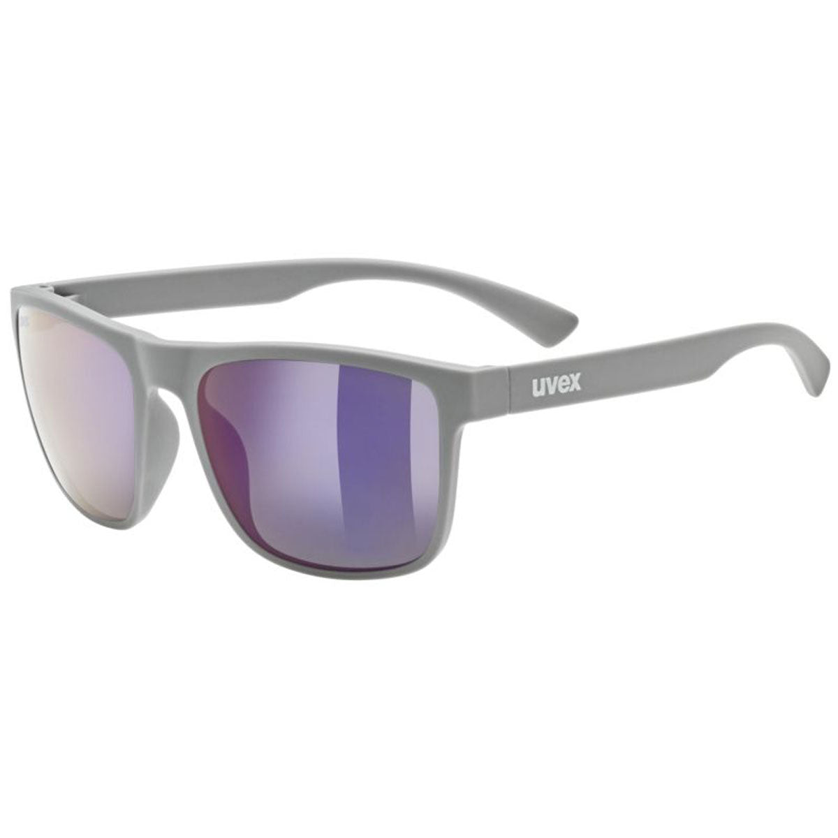 Uvex Rookie Kids Sunglasses Matt Grey With Blue Lenses
