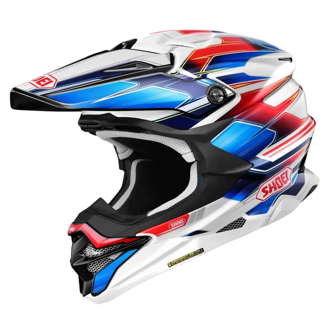 Shoei VFX-WR 06 Sparkle TC10 White FREE UK Delivery, FREE 365 Day Returns | Moto Central