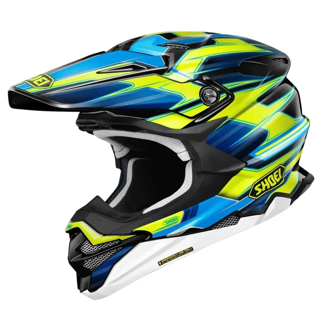 Shoei VFX-WR 06 Sparkle TC3 Yellow FREE UK Delivery, FREE 365 Day Returns | Moto Central