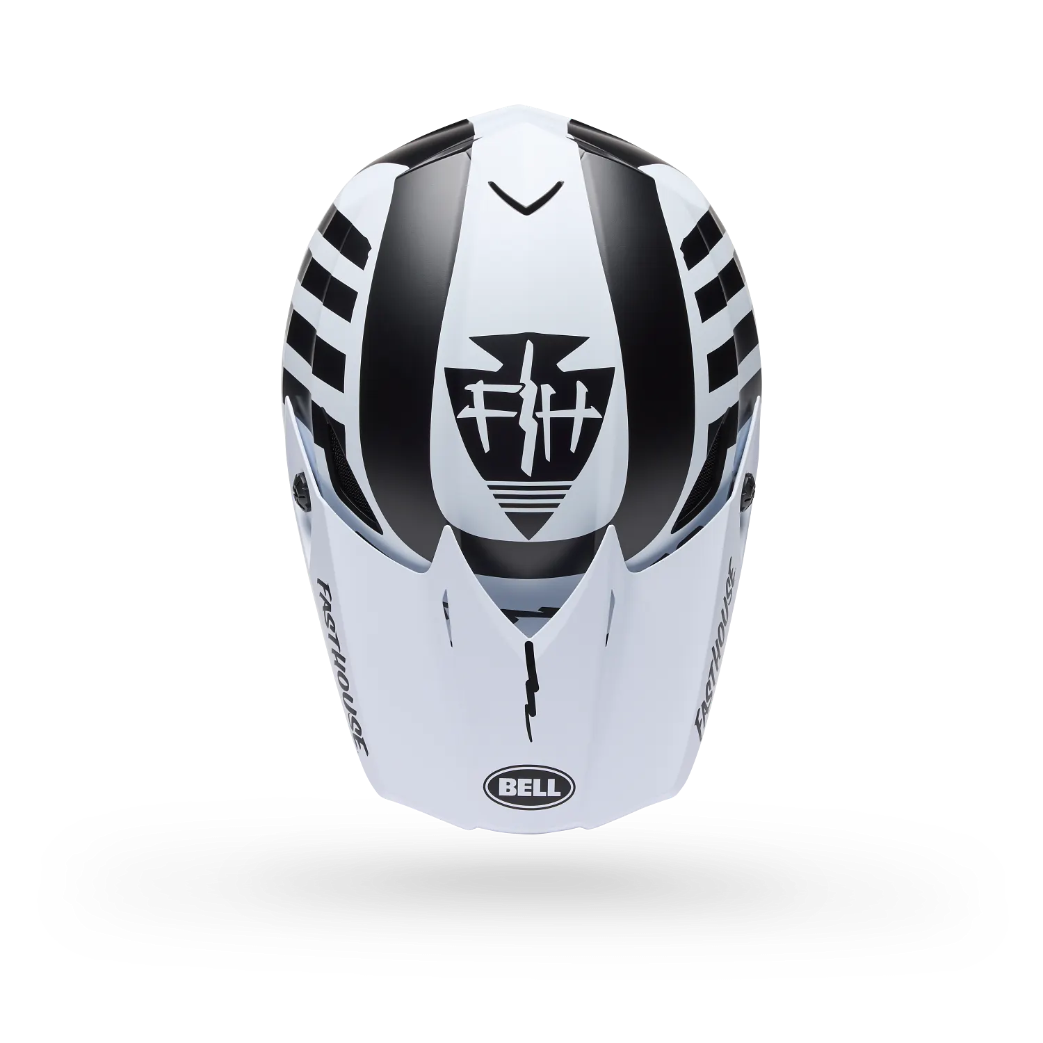 Bell MX-10 MIPS Fasthouse ECE 22.06 Black / White - FREE UK Delivery, FREE 365 Day Returns | Moto Central