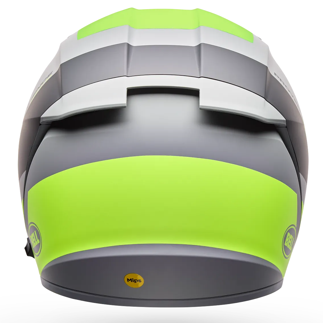 Bell Lithium MIPS Tech ECE 22.06 Yellow / Grey - FREE UK Delivery, FREE 365 Day Returns | Moto Central