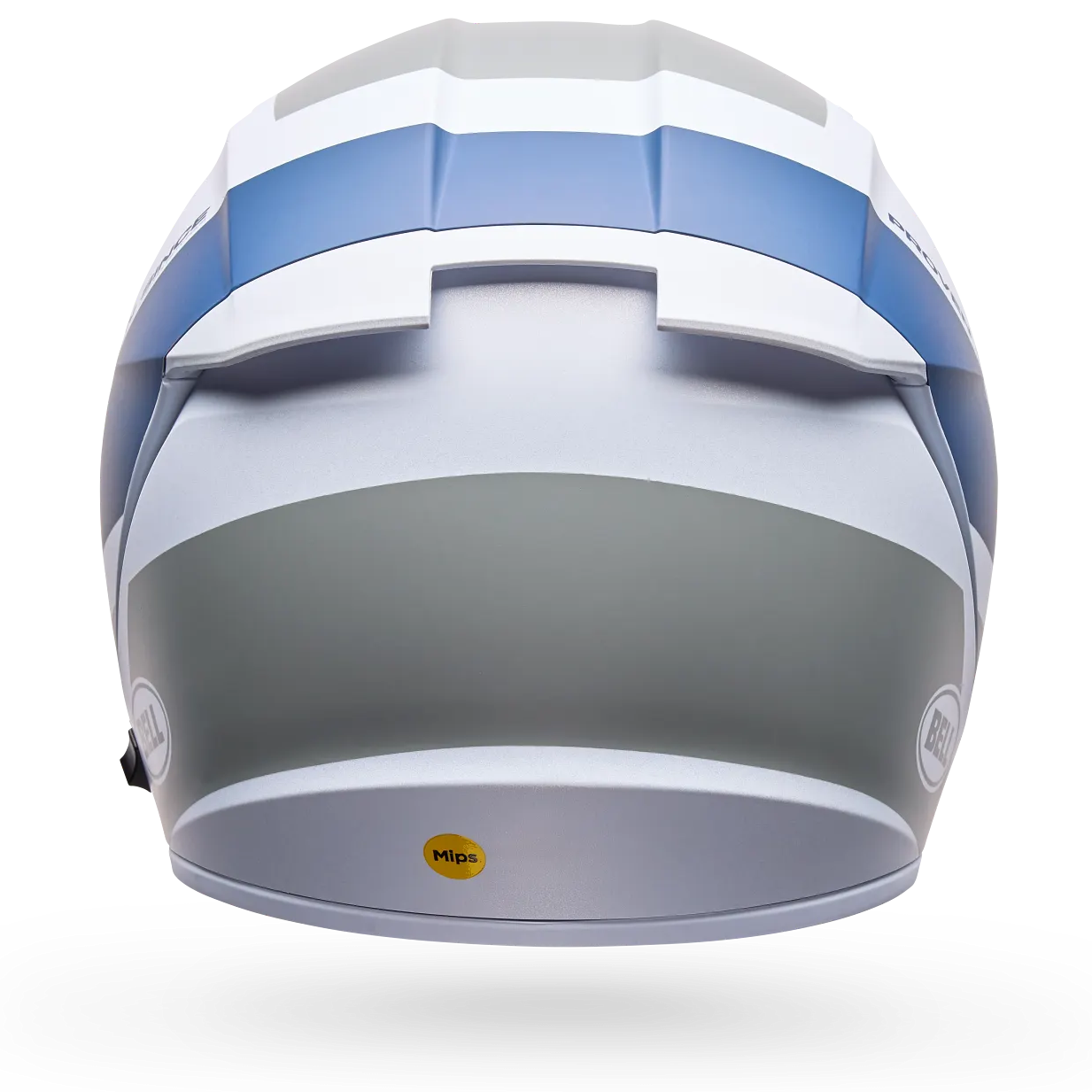 Bell Lithium MIPS Tech ECE 22.06 White / Grey - FREE UK Delivery, FREE 365 Day Returns | Moto Central