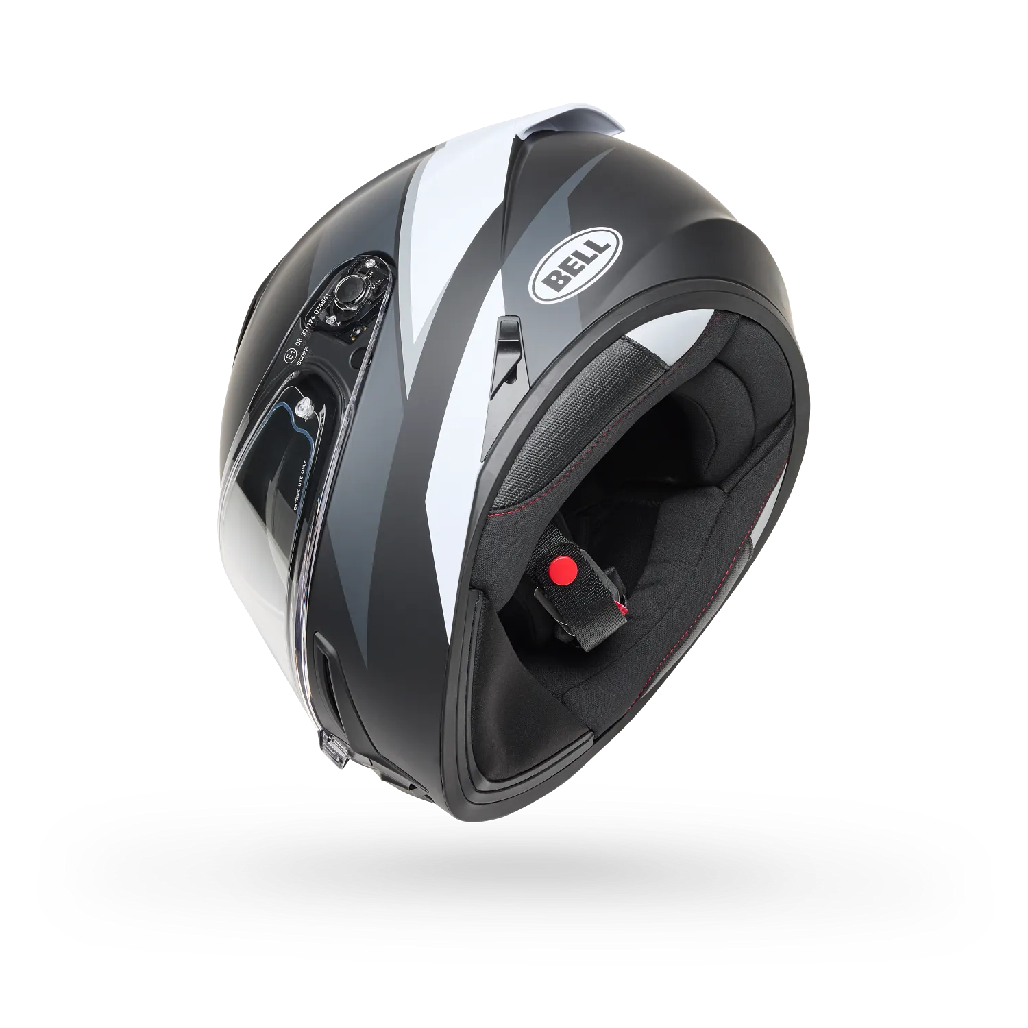 Bell Lithium Flip ECE 22.06 Black / White - FREE UK Delivery, FREE 365 Day Returns | Moto Central